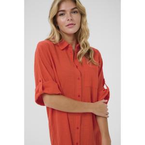 Women's shirt dress KAFFE Pauline image-5
