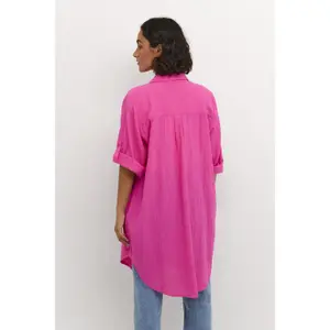 Vestido de camisa de mulher KAFFE Pauline image-4