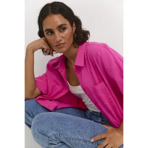 Vestido de camisa de mulher KAFFE Pauline image-5