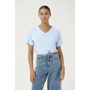 Women's V-neck T-shirt KAFFE Frida image-5