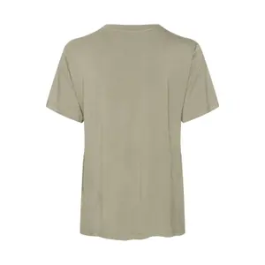 T-shirt com decote em V para mulher KAFFE Frida image-3
