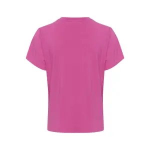 T-shirt com decote em V para mulher KAFFE Frida image-3