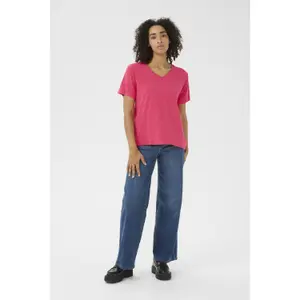 Women's V-neck T-shirt KAFFE Frida image-2