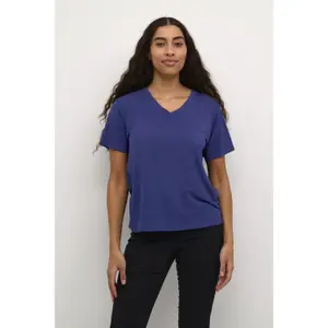 Women's V-neck T-shirt KAFFE Frida image-2