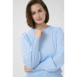 Jersey de cuello redondo para mujer KAFFE Lizza image-5