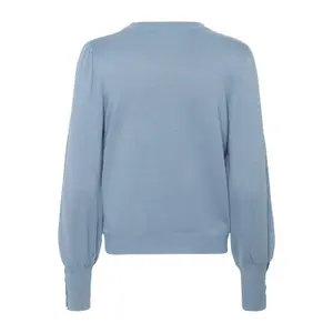 Jersey de cuello redondo para mujer KAFFE Lizza image-3