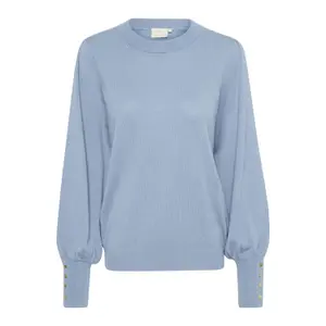 Pullover mit Rundhalsausschnitt Frau KAFFE Lizza image-0