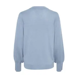 Pullover mit Rundhalsausschnitt Frau KAFFE Lizza image-3