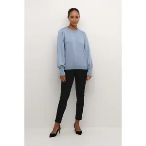 Pullover mit Rundhalsausschnitt Frau KAFFE Lizza image-2