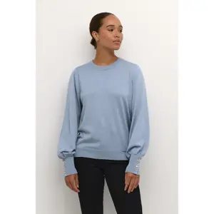 Pullover mit Rundhalsausschnitt Frau KAFFE Lizza image-1