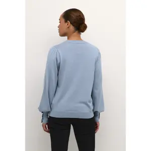 Pullover mit Rundhalsausschnitt Frau KAFFE Lizza image-4