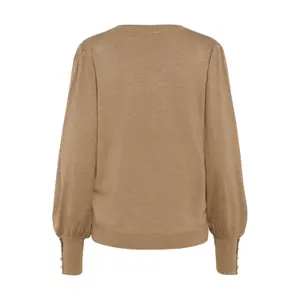 Jersey de cuello redondo para mujer KAFFE Lizza image-2