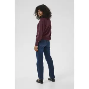 Pullover mit Rundhalsausschnitt Damen KAFFE Lizza image-4