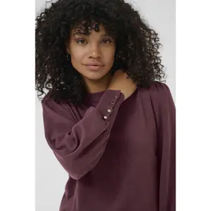 Pullover mit Rundhalsausschnitt Damen KAFFE Lizza image-5