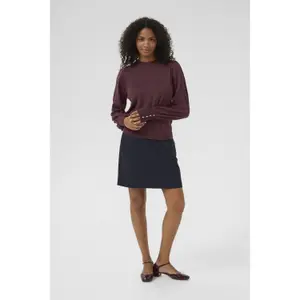 Pullover mit Rundhalsausschnitt Damen KAFFE Lizza image-1