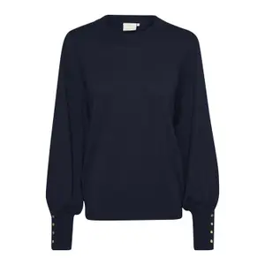 Pullover mit Rundhalsausschnitt Frau KAFFE Lizza image-0