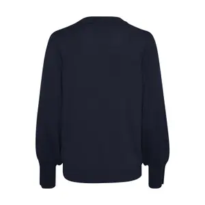 Pullover mit Rundhalsausschnitt Frau KAFFE Lizza image-3
