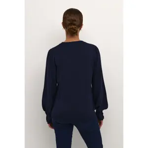 Pullover mit Rundhalsausschnitt Frau KAFFE Lizza image-4
