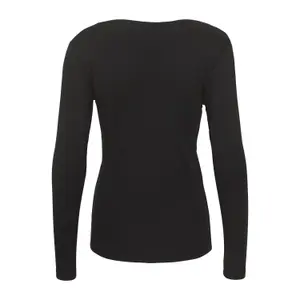 T-shirt de manga comprida feminina KAFFE Carna image-1