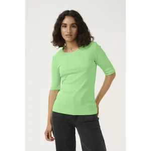 T-shirt de mulher KAFFE Carna image-2