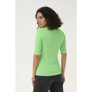 T-shirt de mulher KAFFE Carna image-4