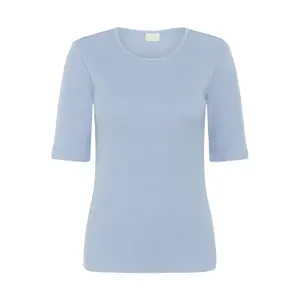 T-shirt de mulher KAFFE Carna image-0