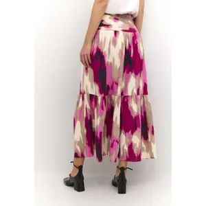 Nederdel til kvinder KAFFE Maxi Smock image-4