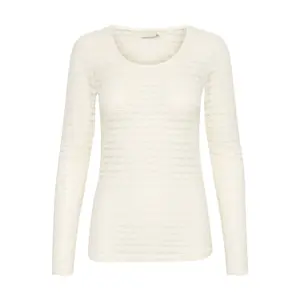 T-shirt de manga comprida feminina KAFFE Nina image-0