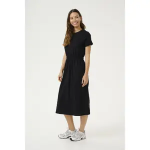 Vestido com cintura elástica mulher KAFFE Celina image-3
