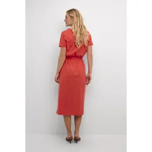 Vestido camiseta elástico mulher KAFFE Celina image-4