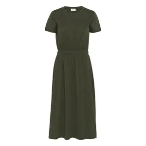Vestido camiseta elástico mulher KAFFE Celina image-0