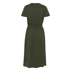Vestido camiseta elástico mulher KAFFE Celina image-2