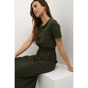 Vestido camiseta elástico mulher KAFFE Celina image-5