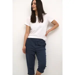 Spodnie capri dla kobiet KAFFE Ajenny image-5