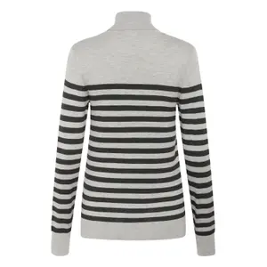 Damski sweter z golfem KAFFE Lizza image-0