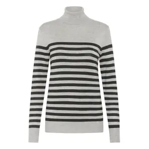 Damski sweter z golfem KAFFE Lizza image-1