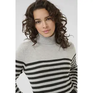 Damski sweter z golfem KAFFE Lizza image-5