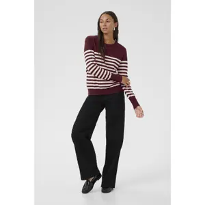 Gestreifter Pullover, Damen KAFFE Lizza image-1