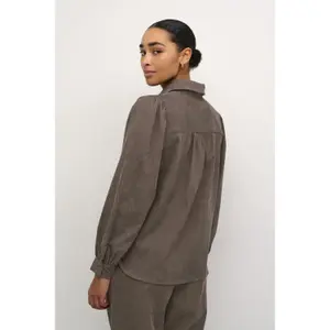 Women's long sleeve shirt KAFFE Hermine image-3