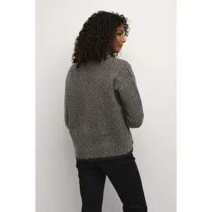 Women's V-neck sweater KAFFE Verana image-4