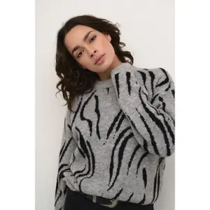 Women's knitted sweater KAFFE Billie image-5