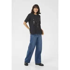 T-shirt de mulher KAFFE Electra image-3