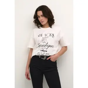 T-shirt de mulher KAFFE Electra image-3