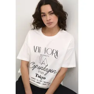 T-shirt de mulher KAFFE Electra image-5