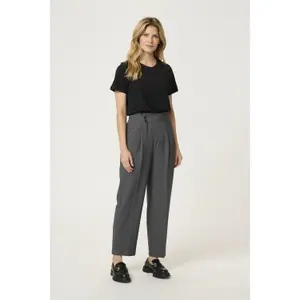 Pantaloni con bottone donna KAFFE Merle 7/8 image-2