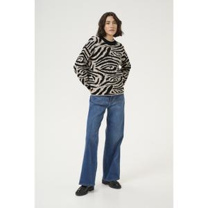 Damski sweter z dzianiny KAFFE Wilma image-1