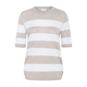 10509304-107582-women-s-knitted-blouse-kaffe-loren-feather-gray-chalk-wide-stripe