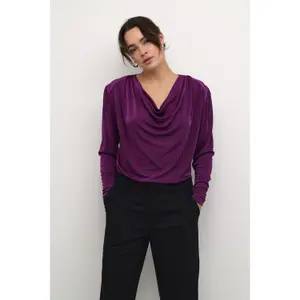 Blouse en jersey femme KAFFE Gina image-2