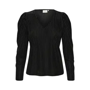 T-shirt de manga comprida feminina KAFFE Caca image-0