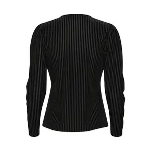 T-shirt de manga comprida feminina KAFFE Caca image-3